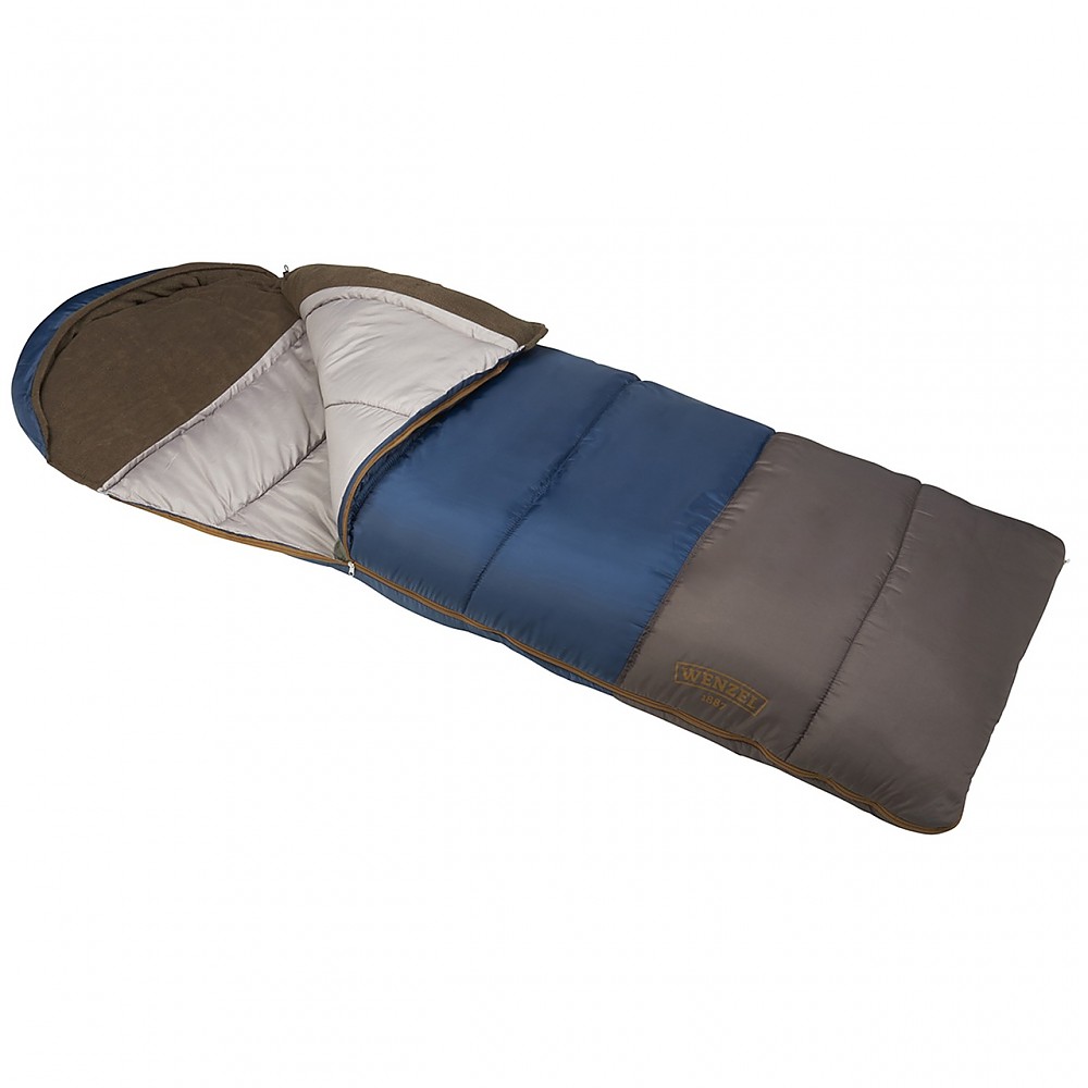 photo: Wenzel Monterey 30°-40° Hooded Sleeping Bag warm weather synthetic sleeping bag