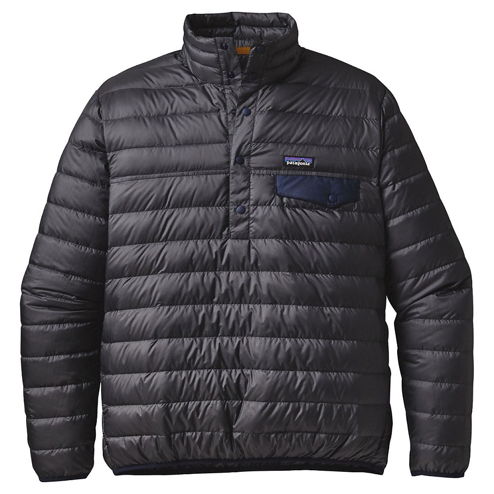 photo: Patagonia Down Snap-T Pullover down insulated jacket
