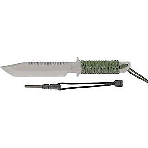 photo:   SE 11" Full Tang Camping Knife fixed-blade knife