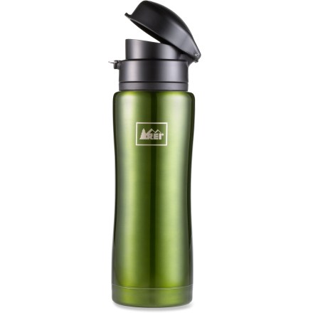 photo: REI Flip-Top Vacuum Bottle - 20 fl. oz. thermos