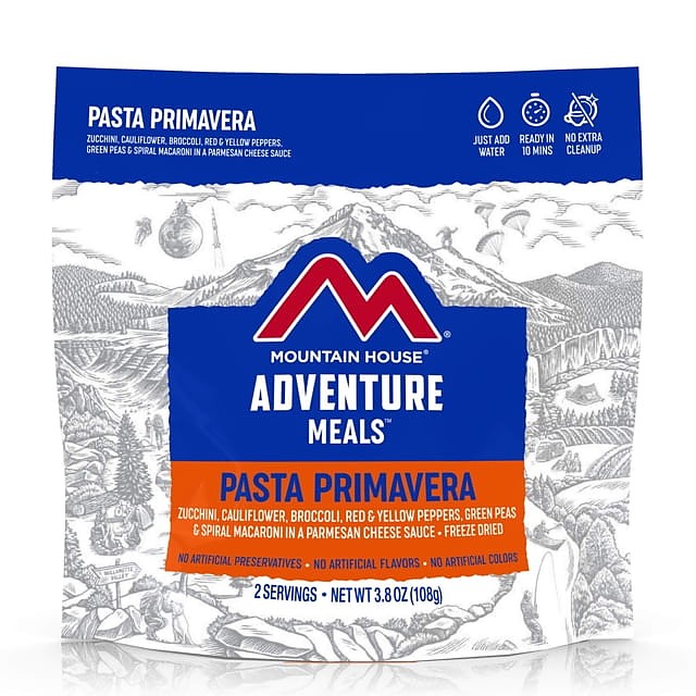 photo: Mountain House Pasta Primavera vegetarian entrée