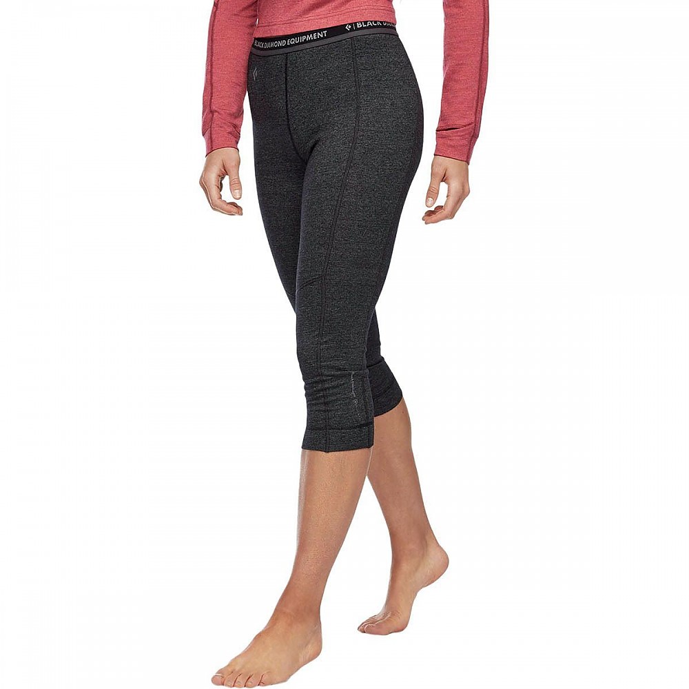 photo: Black Diamond Women's Solution 150 Merino Base 3/4 base layer bottom