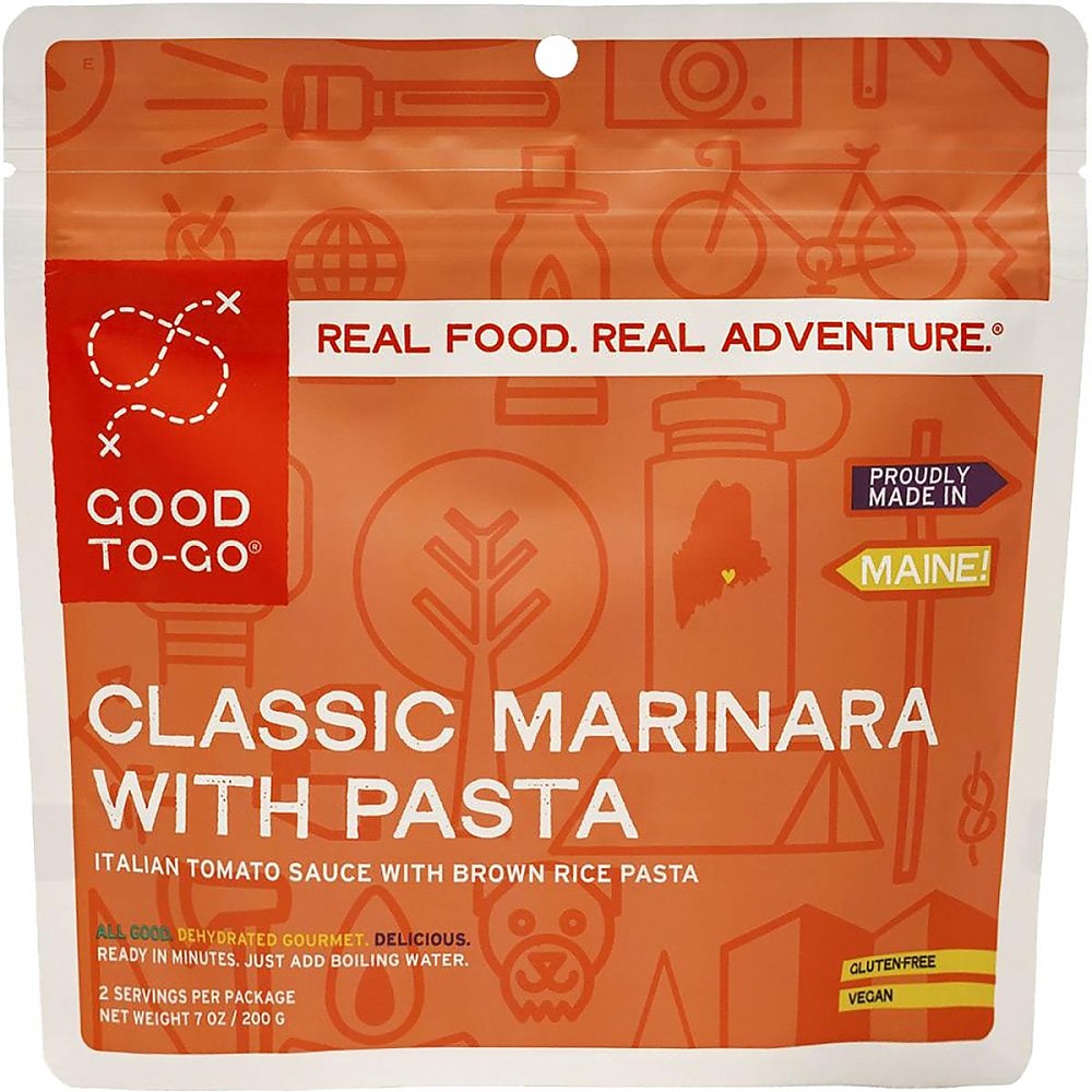 photo: Good To-Go Pasta Marinara vegetarian entrée
