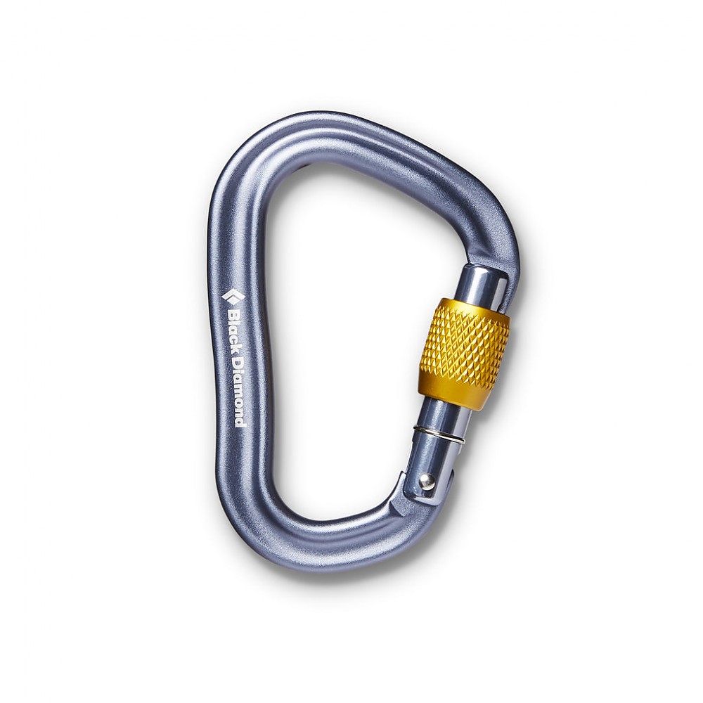 photo: Black Diamond VaporLock ScrewGate locking carabiner