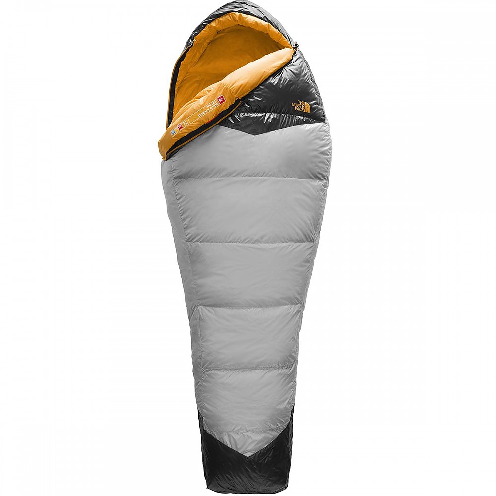 photo: The North Face Gold Kazoo 3-season down sleeping bag