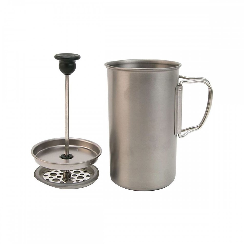 photo: Snow Peak Titanium Cafe Press coffee press/filter