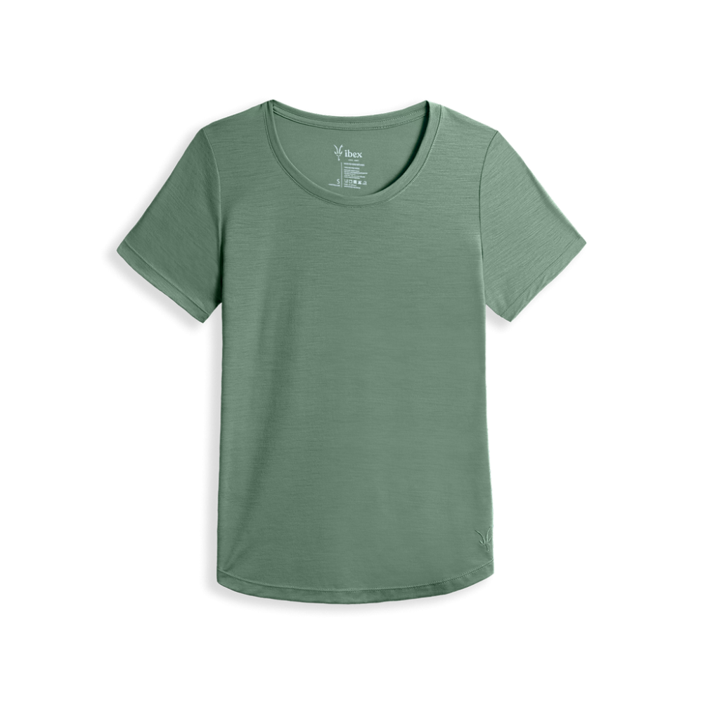 photo: Ibex 24 Hour Short Sleeve Scoop Neck short sleeve performance top