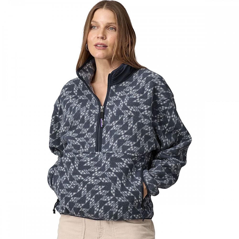 photo: Patagonia Women's Synchilla Marsupial fleece top
