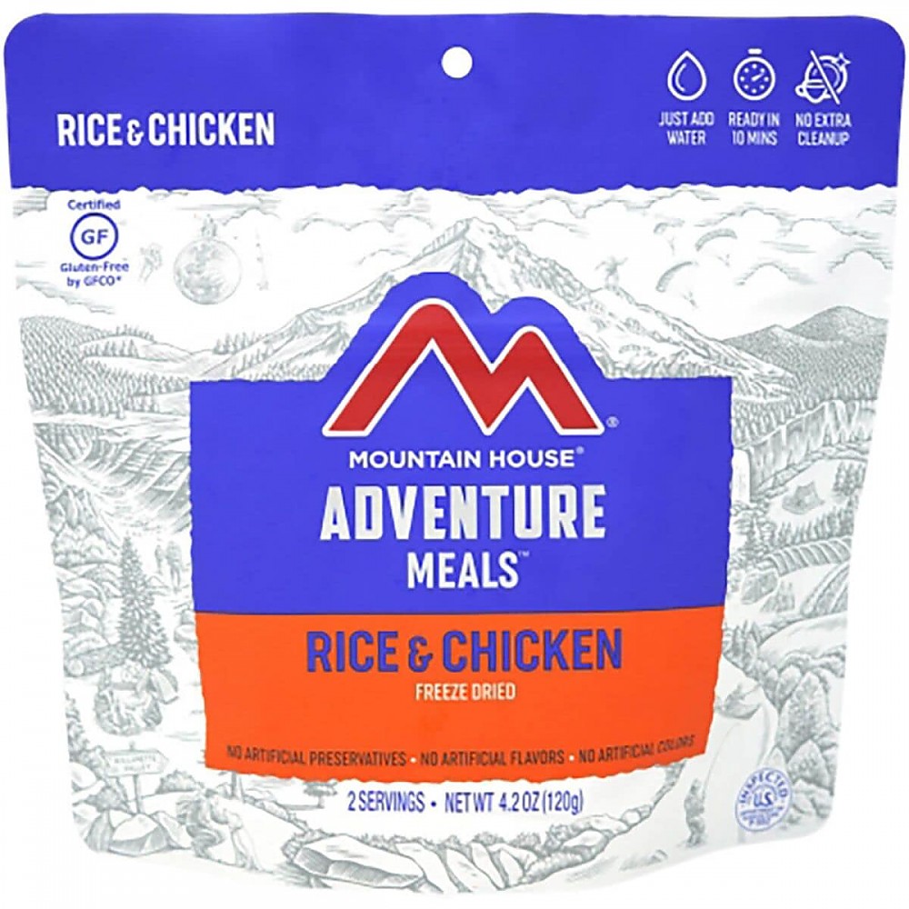 photo: Mountain House Rice & Chicken meat entrée