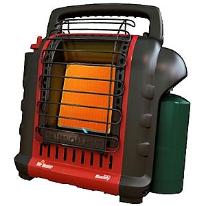 photo:   Mr. Heater Buddy Heater hiking/camping product