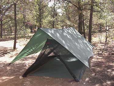 photo: Hilleberg Mesh Ridge bug shelter