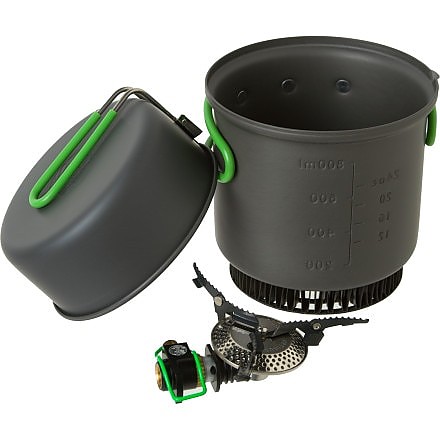 Details about   NEW Optimus Crux Butane Gas Canister Stove w/Terra Weekend HE Cook Set 8016164 