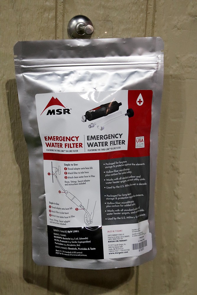 MSR Home Emergency Water Filter Trailspace