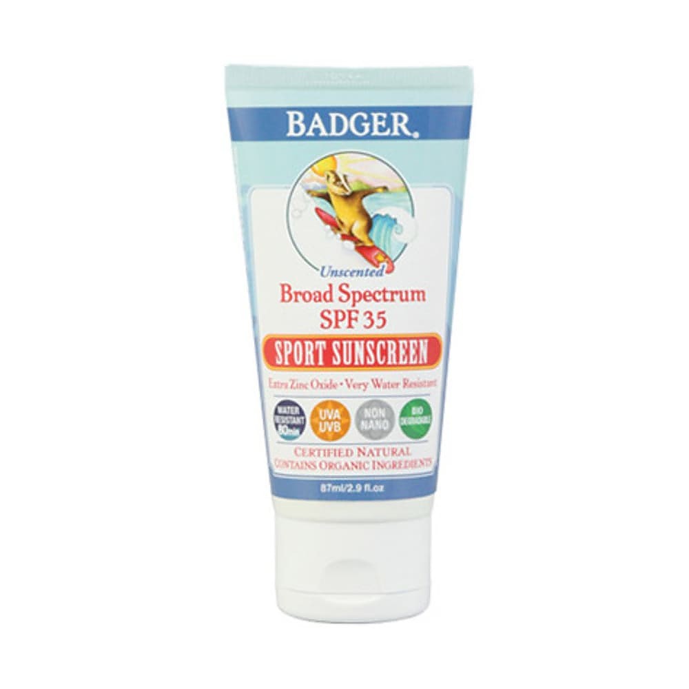 photo: Badger Sport Broad Spectrum SPF 35 Sunscreen sun protection