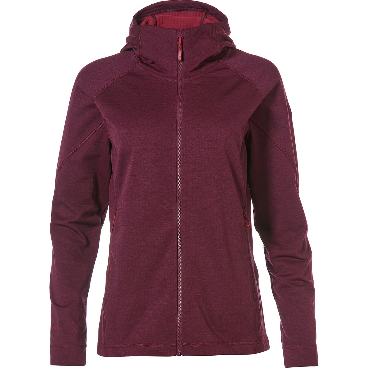 photo: Rab Women's Nucleus Hoody fleece top