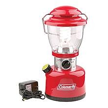 photo: Coleman Retro Rechargeable Full-Size Lantern battery-powered lantern