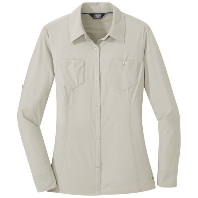 photo: Outdoor Research Women's Wayward L/S Shirt hiking shirt