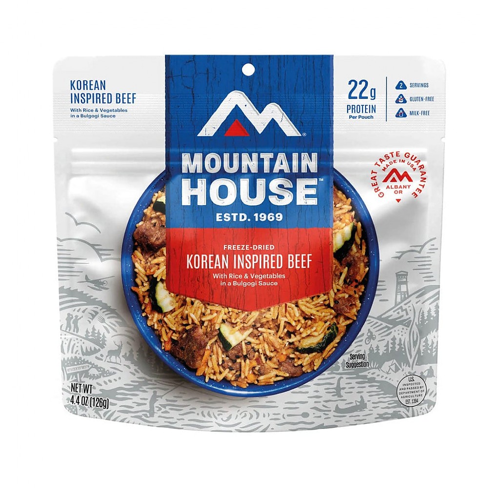 photo: Mountain House Korean Inspired Beef meat entrée