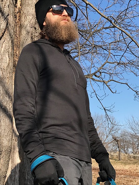 Ridge Merino Heist 1/2 Zip Hoody Reviews - Trailspace