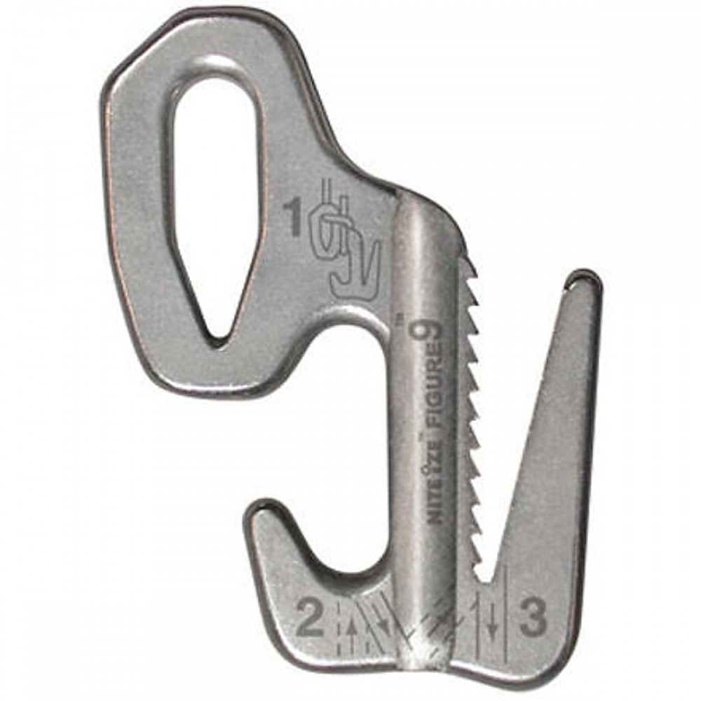 photo: Nite Ize Figure 9 Carabiner line tensioner/clip