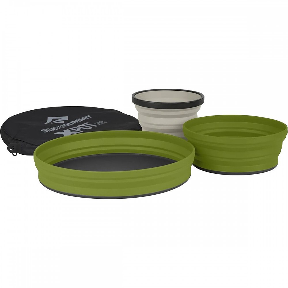 photo: Sea to Summit X-Set 2-Piece plate/bowl