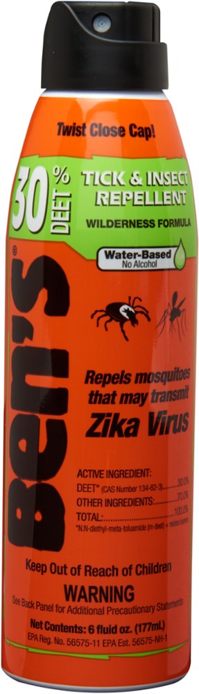 photo: Tender Ben’s 30 Deet Tick & Insect Repellent insect repellent