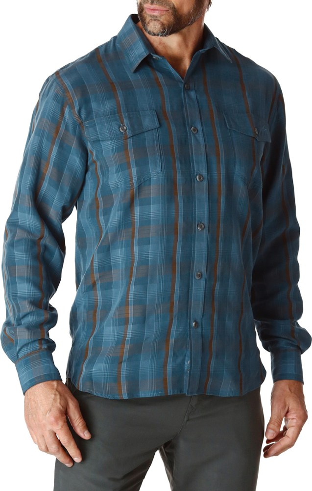 photo: REI Men's Adventures Long-Sleeve Shirt hiking shirt