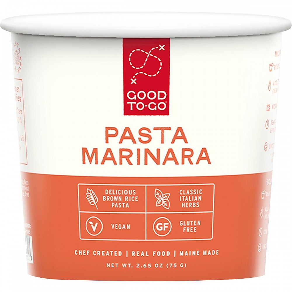 photo: Good To-Go Pasta Marinara vegetarian entrée