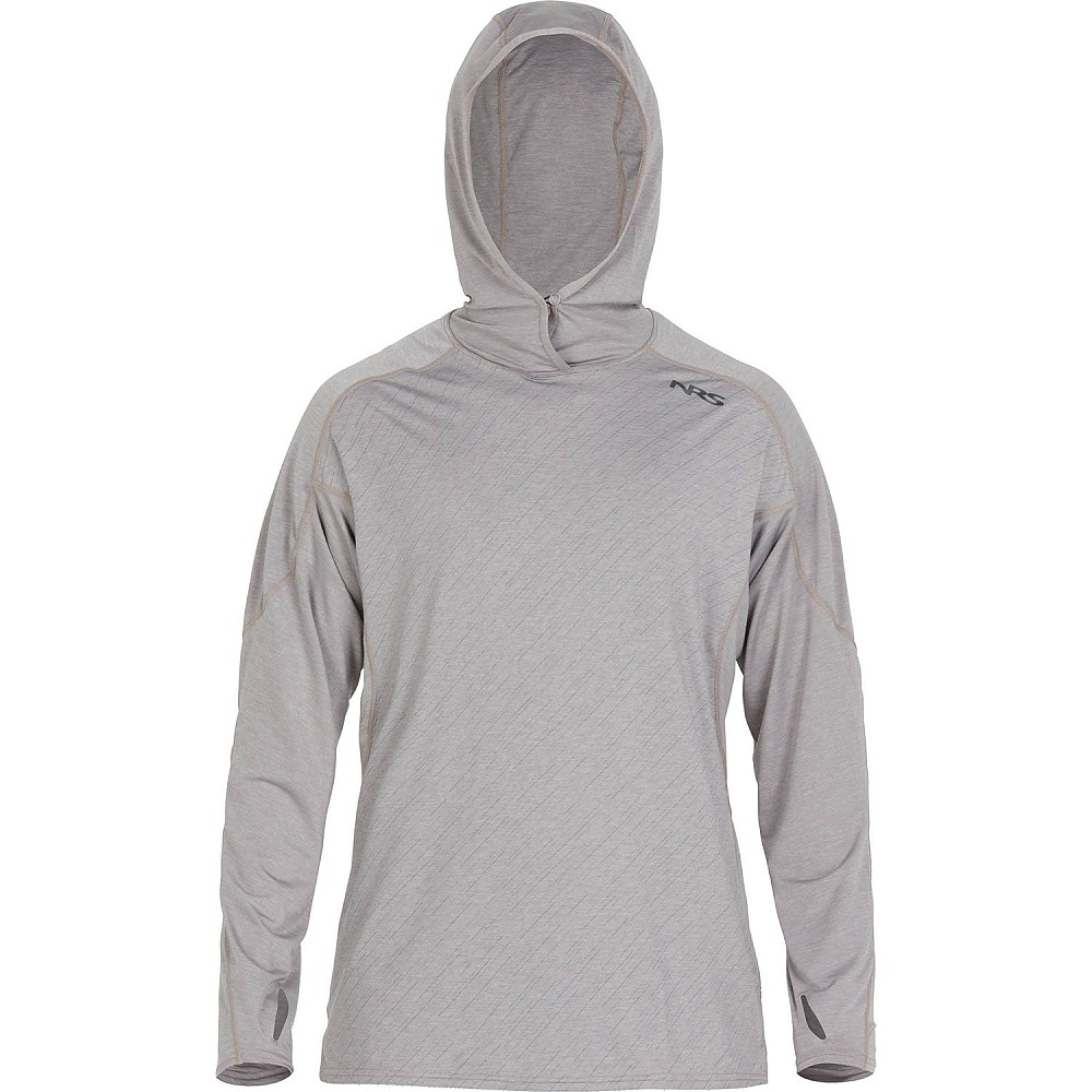 photo: NRS H2Core Silkweight Hoodie long sleeve paddling shirt