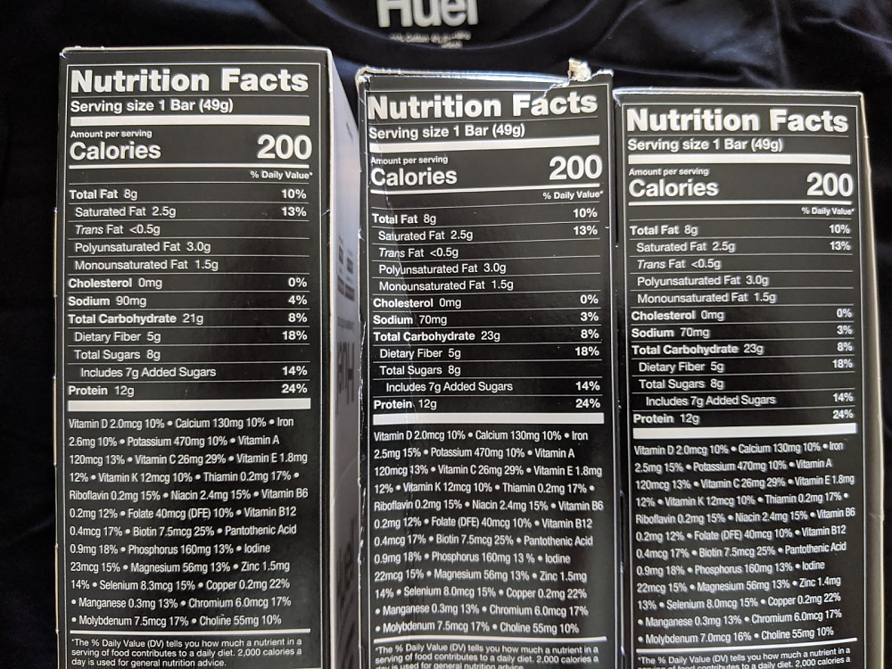 Huel Bar Reviews Trailspace