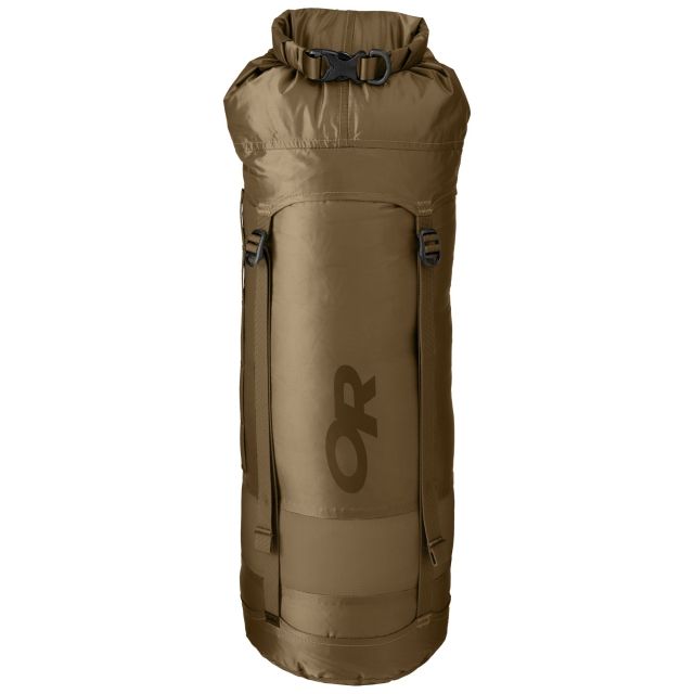 photo: Outdoor Research AirPurge Dry Compression Sack 15L compression sack