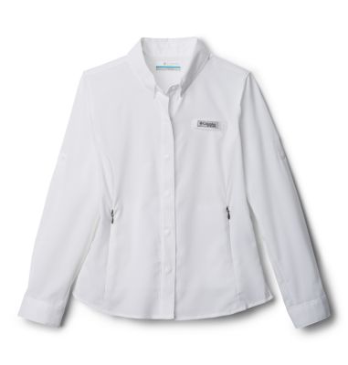 photo: Columbia Girls' Tamiami Long Sleeve Shirt hiking shirt