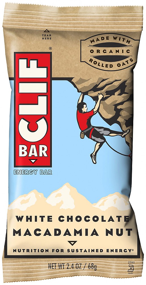 photo: Clif White Chocolate Macadamia Nut nutrition bar