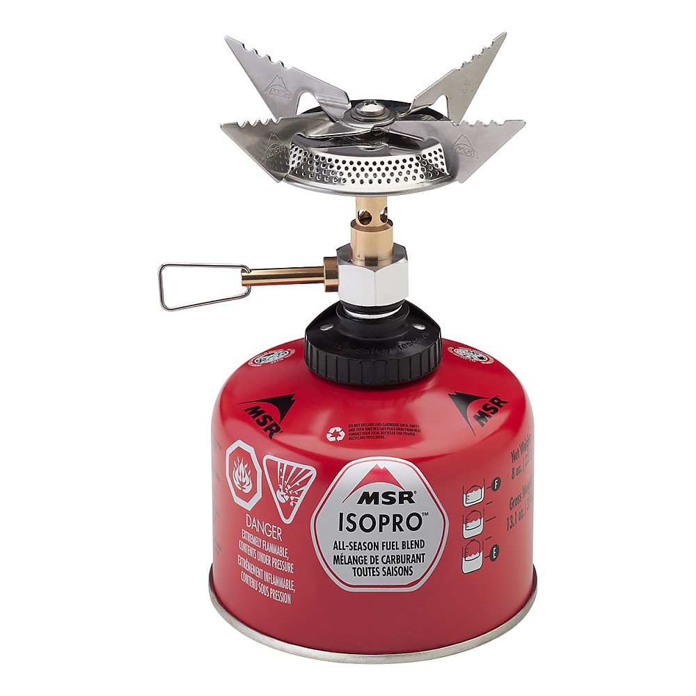 photo: MSR SuperFly compressed fuel canister stove