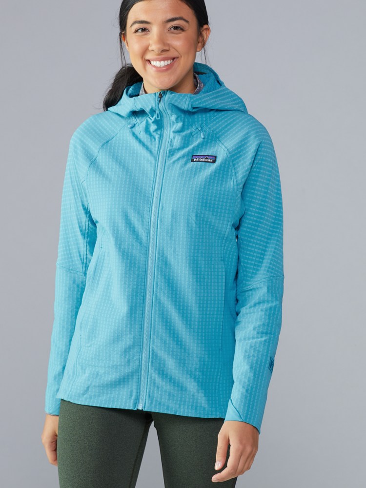 photo: Patagonia Women's R1 TechFace Hoody fleece jacket