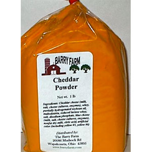 photo: Barry Farm Cheddar Cheese Powder food/drink