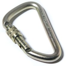 photo: DMM Klettersteig Screwgate locking carabiner