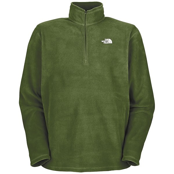 W's North Face TKA Glacier 1/4 Zip Fleece - Porcelain Green - 193394933655