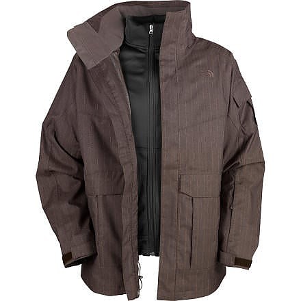 photo: The North Face Hustle Stripe TriClimate Jacket component (3-in-1) jacket