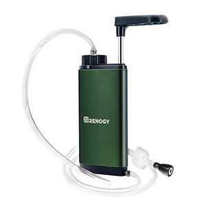 photo: Renogy Portable Outdoor Water Filter pump/gravity water filter