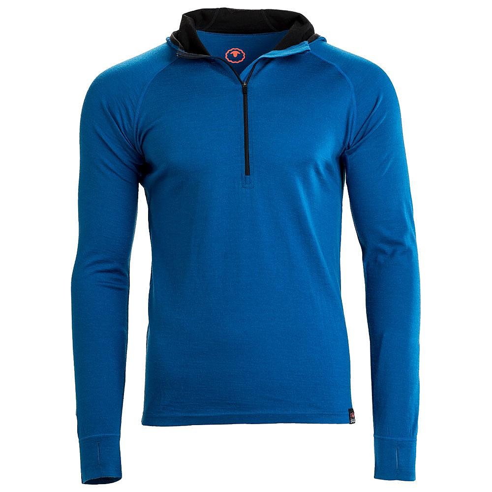 OUTDOOR & CICLISMO Isobaa MERINO 200 ZIP HOODIE - Maglia termica Donna navy  - Private Sport Shop