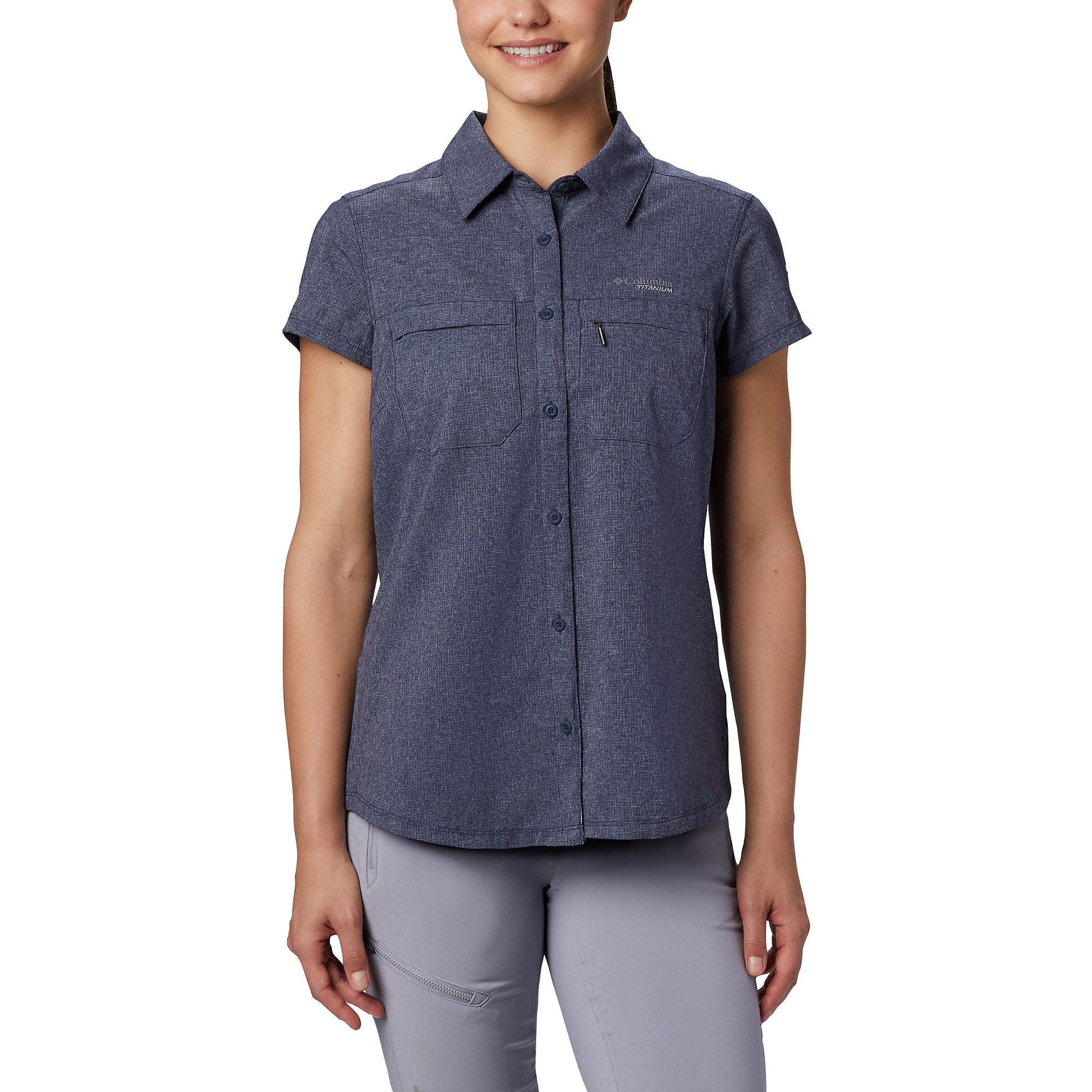 photo: Columbia Women's Irico Short Sleeve Shirt hiking shirt