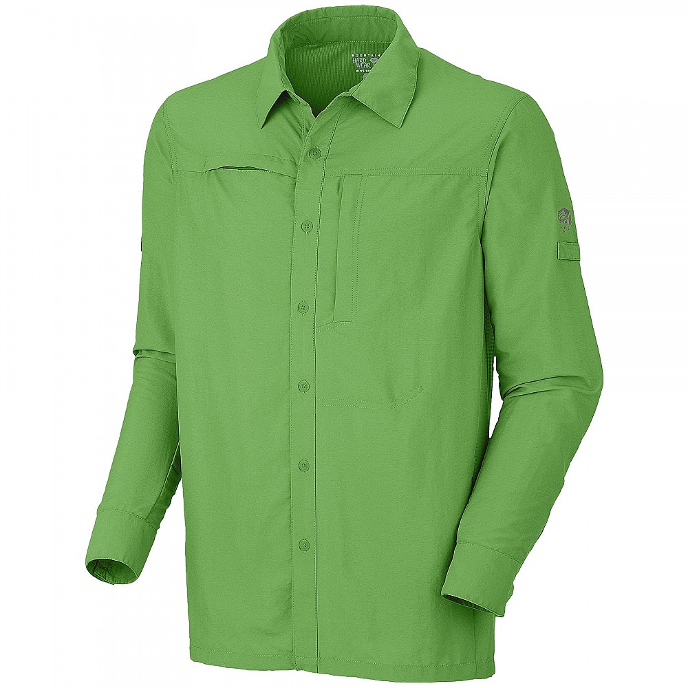 photo: Mountain Hardwear Canyon Shirt Long Sleeve hiking shirt
