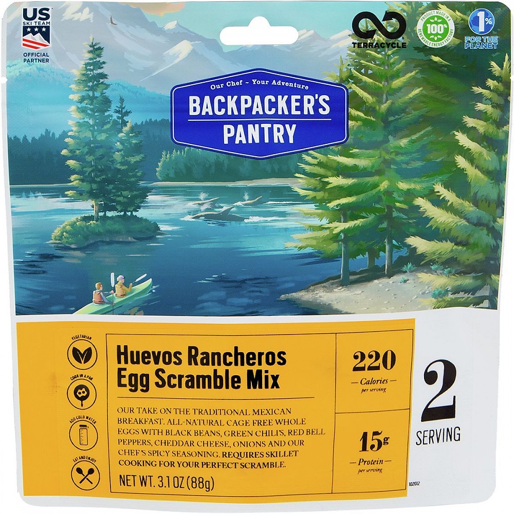 photo: Backpacker's Pantry Huevos Rancheros breakfast