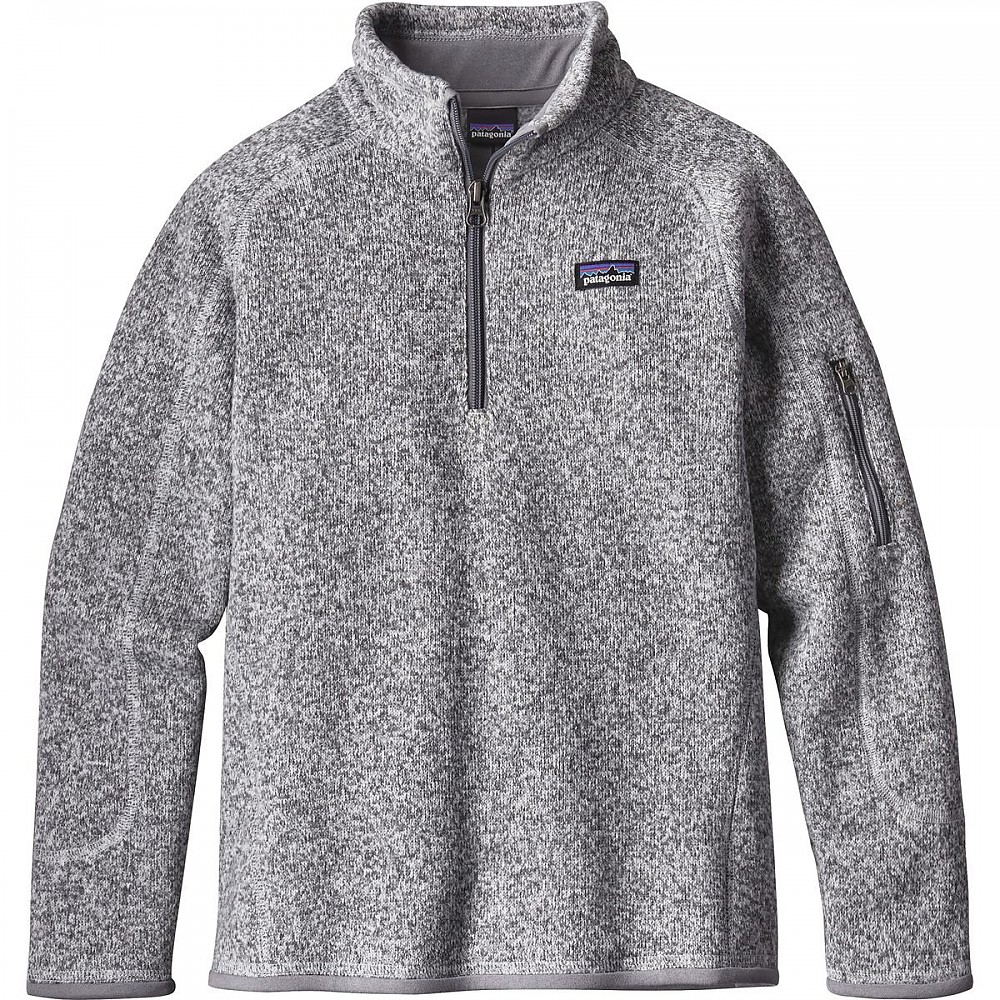 photo: Patagonia Girls' Better Sweater 1/4-Zip fleece top