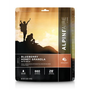 photo: AlpineAire Blueberry Honey Granola breakfast