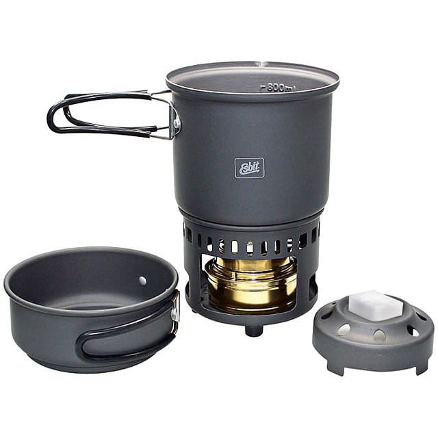 photo: Esbit Alcohol Stove & Trekking Cookset CS985HA alcohol stove