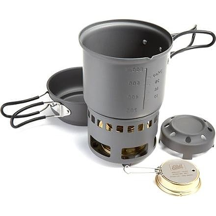 Esbit Alcohol Stove & Trekking Cookset CS985HA Reviews - Trailspace