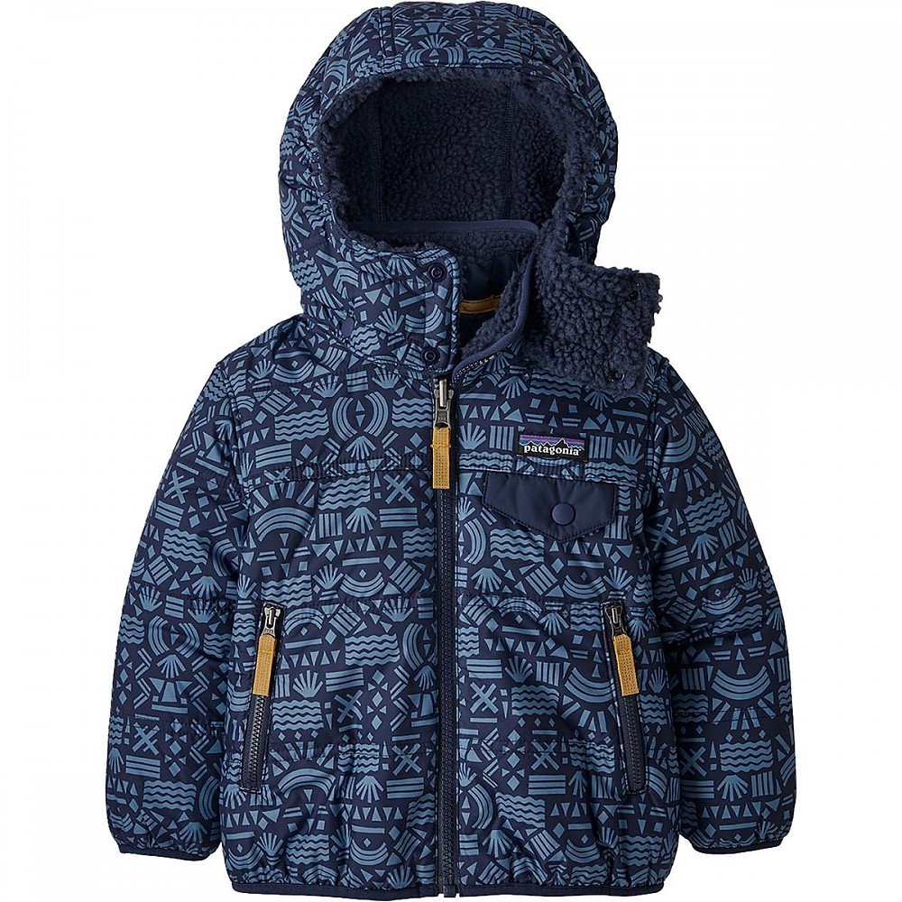 photo: Patagonia Reversible Tribbles Hoody synthetic insulated jacket