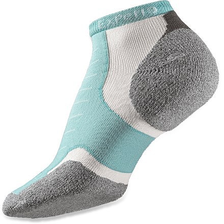 photo: Thorlo Experia Merino Wool/Silk - Thin Cushion Micro Mini-Crew running sock